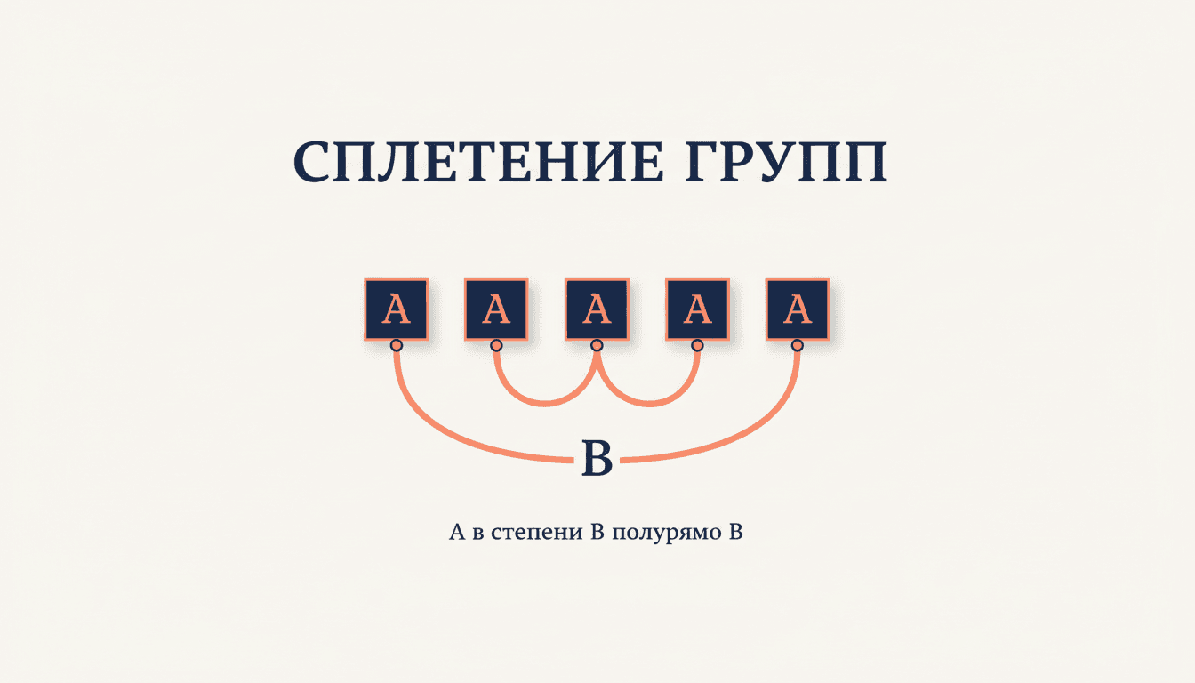 Сплетение групп: конструкция и силовские подгруппы
