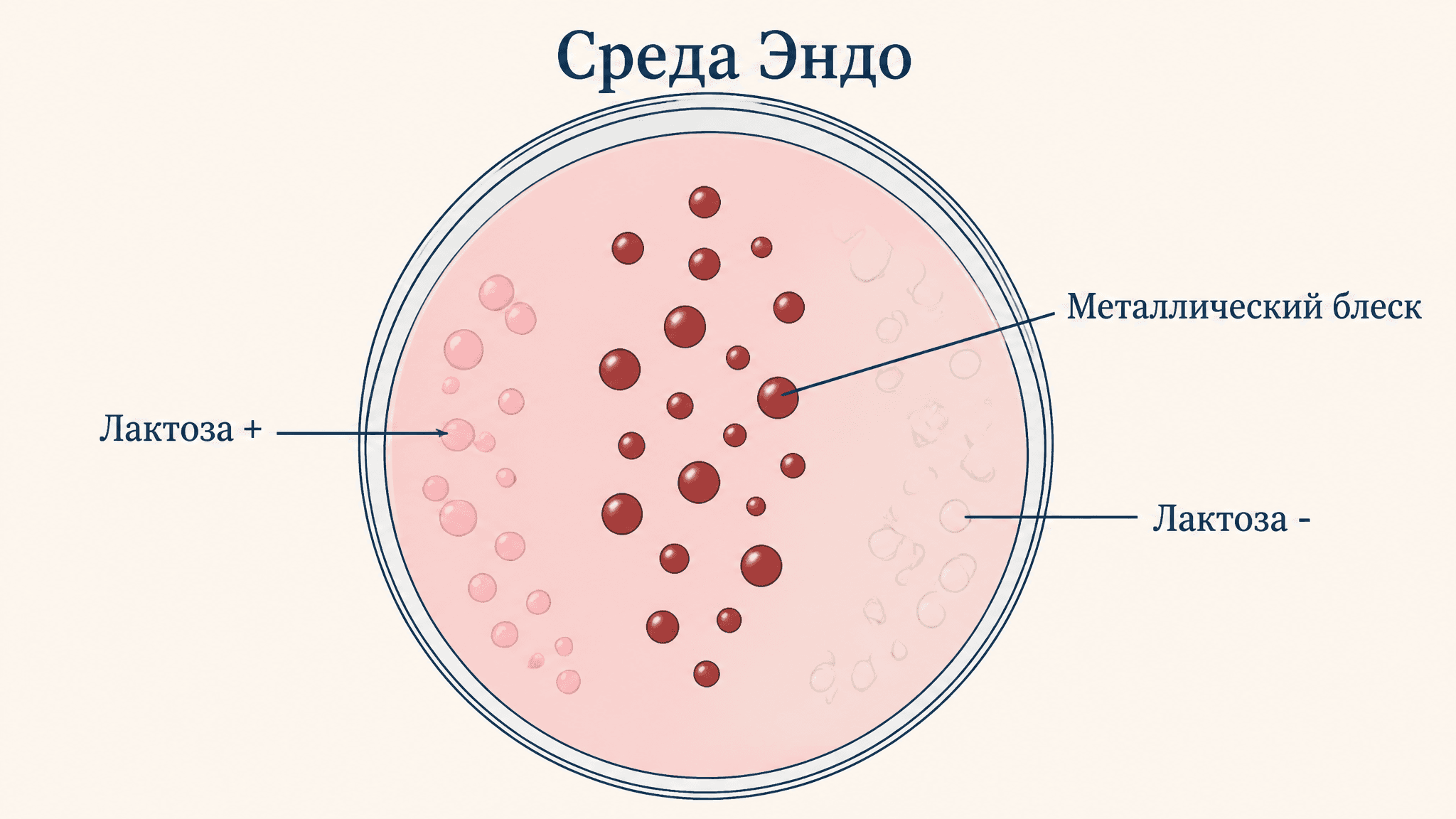Среда Эндо дифференциальная: состав и применение