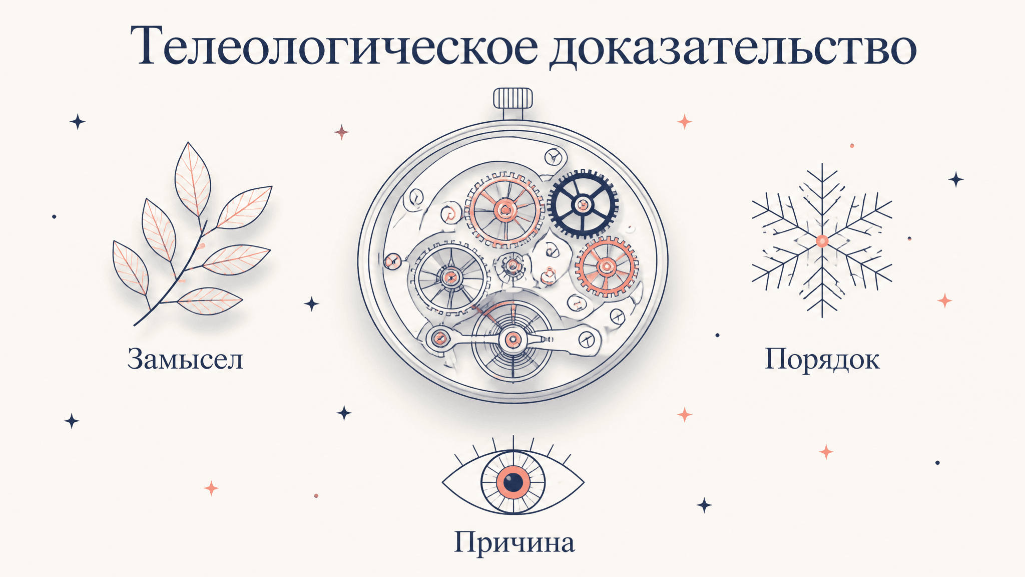 Телеологическое доказательство бытия Бога: аргумент замысла