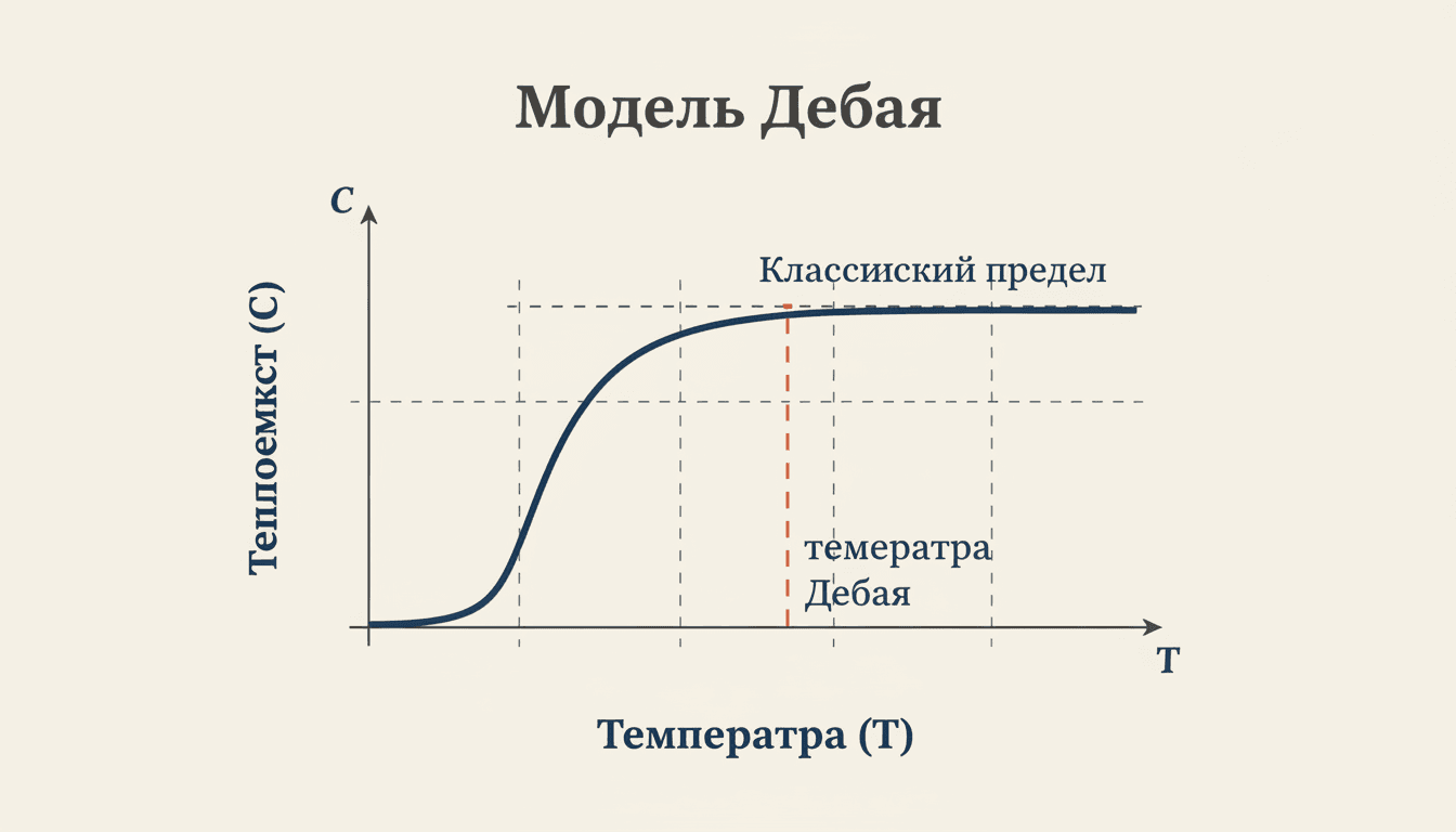 Температура Дебая и теплоёмкость