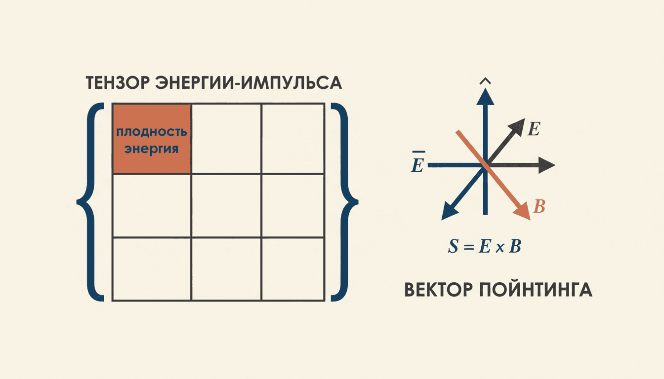 Тензор энергии-импульса электромагнитного поля