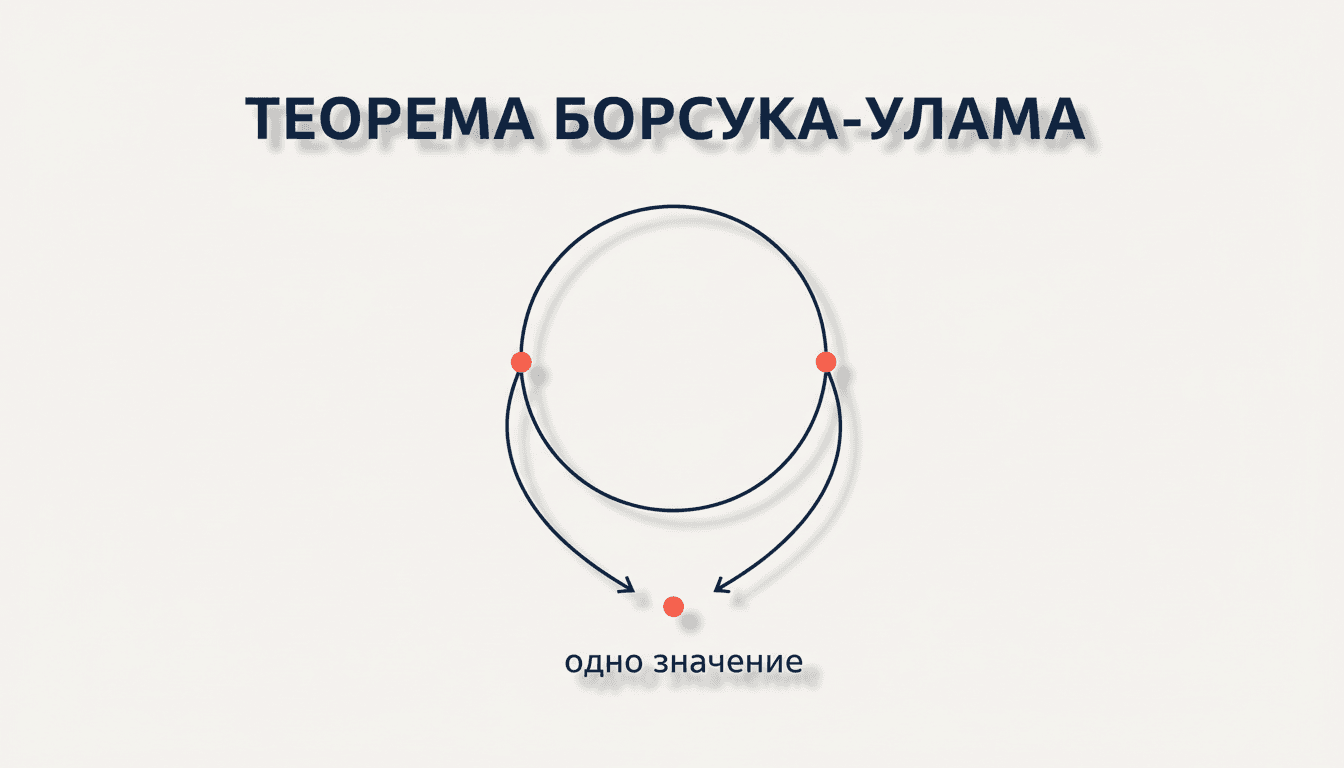 Теорема Борсука-Улама: антиподы, бутерброд и комбинаторика