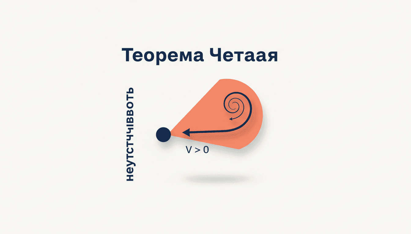 Теорема Четаева о неустойчивости: формулировка и метод