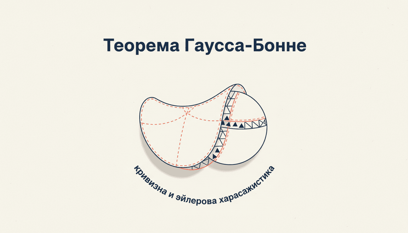 Теорема Гаусса-Бонне: кривизна и эйлерова характеристика
