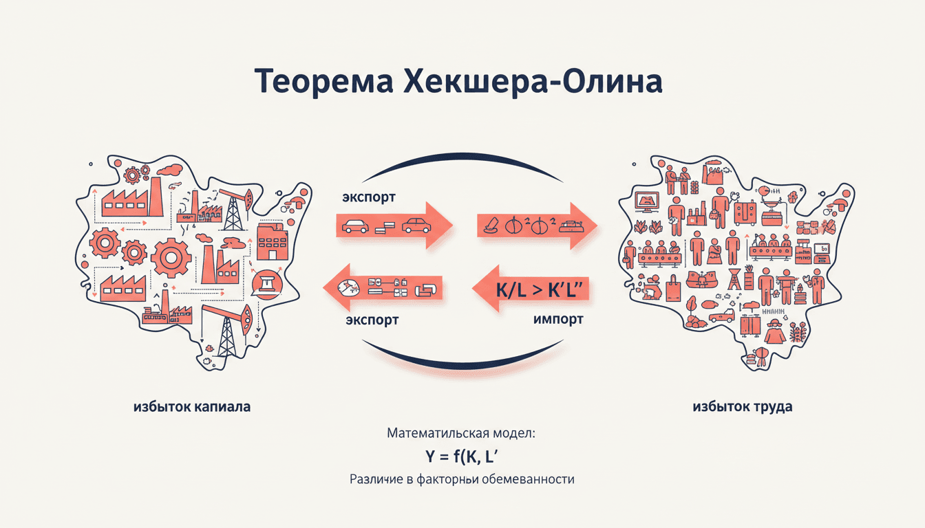Теорема Хекшера-Олина: что и почему экспортирует страна