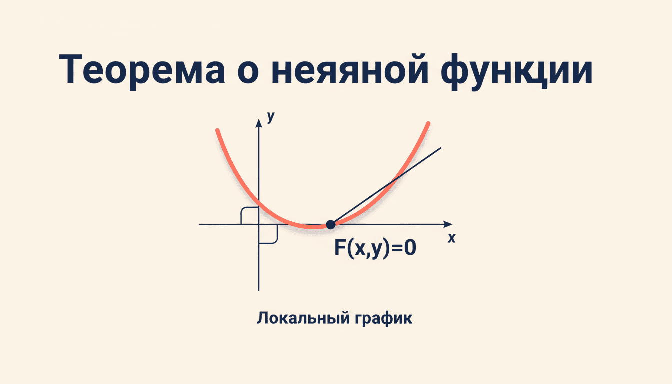 Теорема о неявной функции: доказательство по шагам