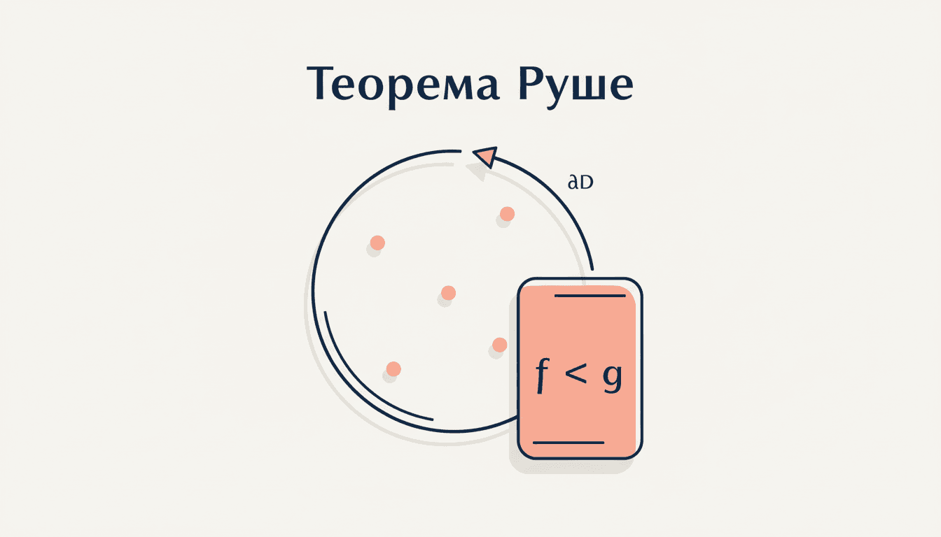 Теорема Руше: подсчёт нулей аналитической функции