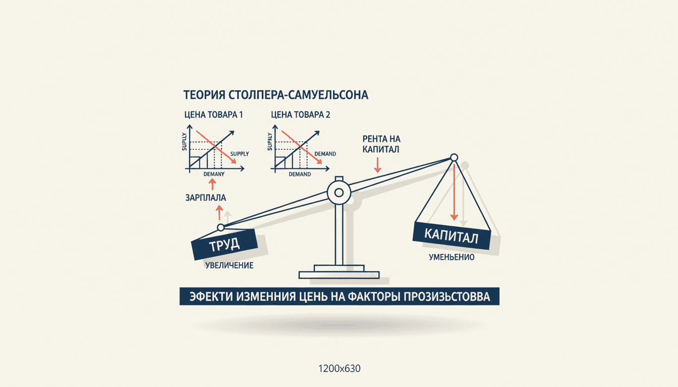 Теорема Столпера-Самуэльсона: цены товаров и доходы факторов