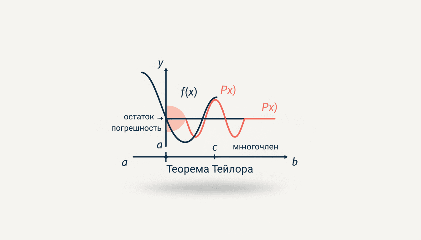 Теорема Тейлора: остаточный член Лагранжа и погрешность