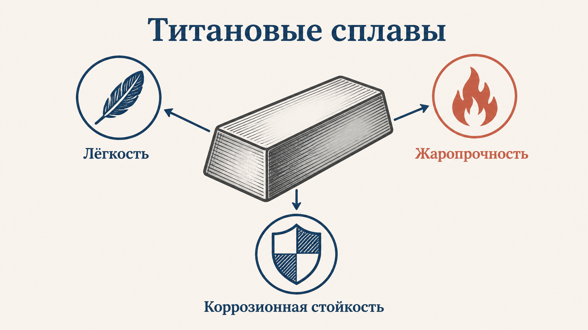 Титановые сплавы: свойства и марки
