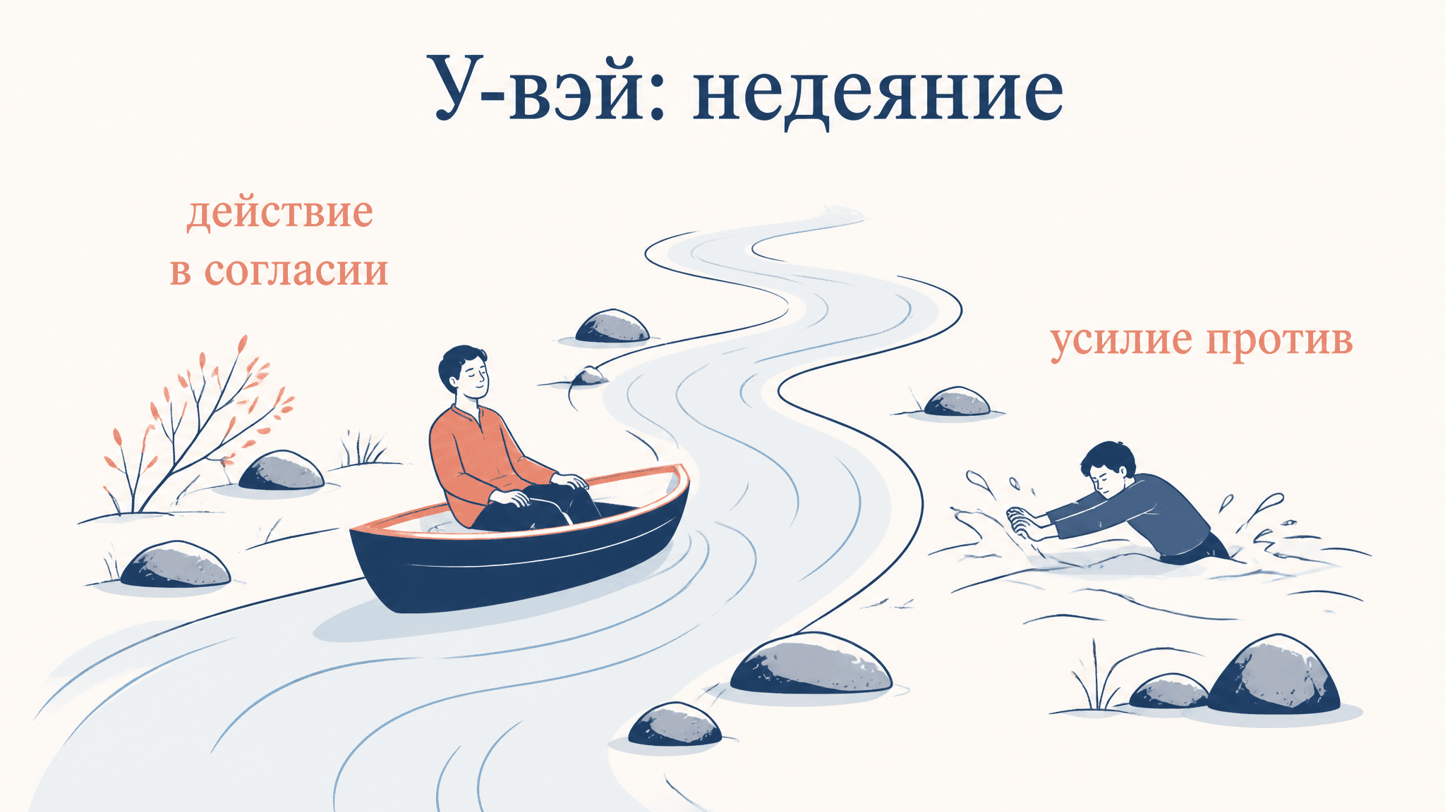У-вэй (недеяние): принцип даосизма простыми словами