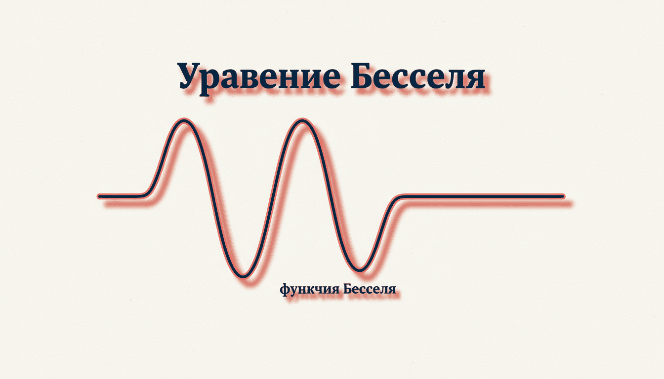 Уравнение Бесселя: решение через J_n и Y_n