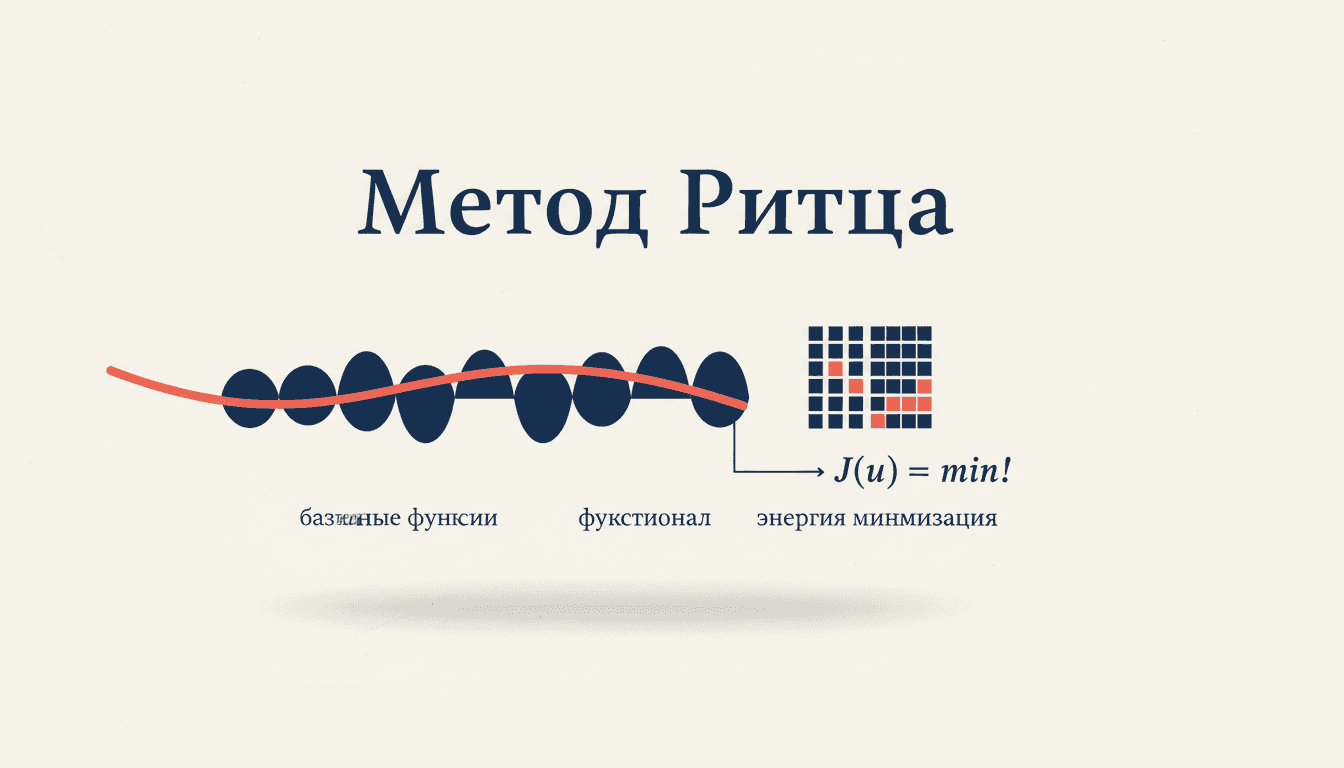 Вариационный метод Ритца: приближённое решение краевых задач