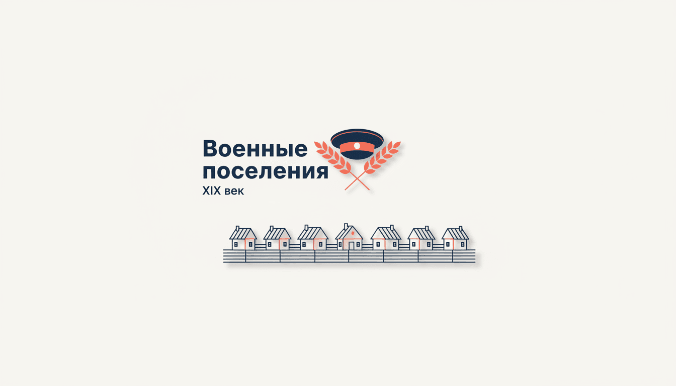 Военные поселения Аракчеева: организация и устройство
