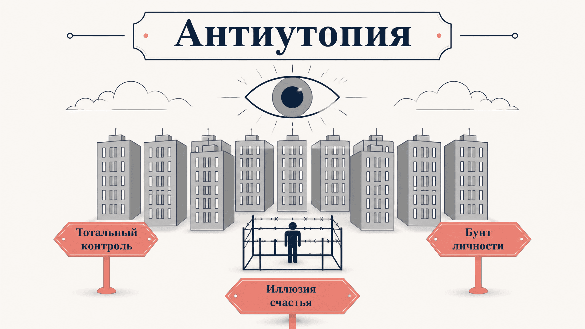 Антиутопия как жанр: черты, признаки и отличия от утопии