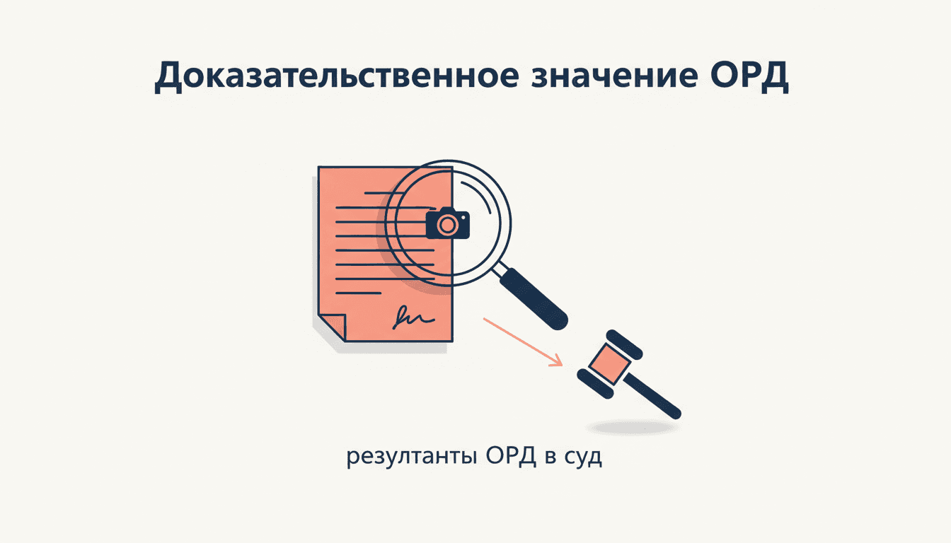 Доказательственное значение ОРД и ст. 89 УПК РФ