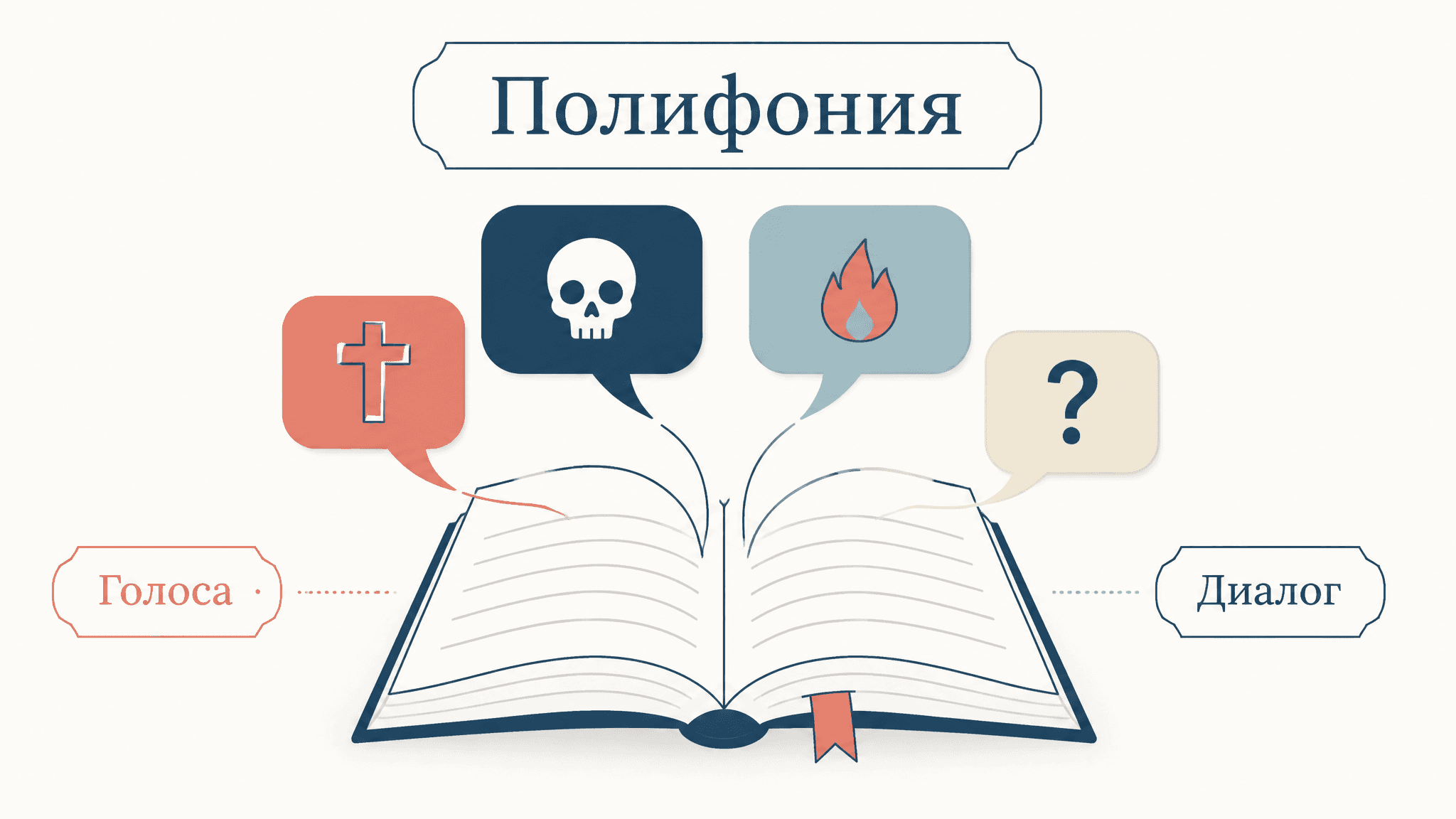 Полифонический роман Достоевского: концепция Бахтина