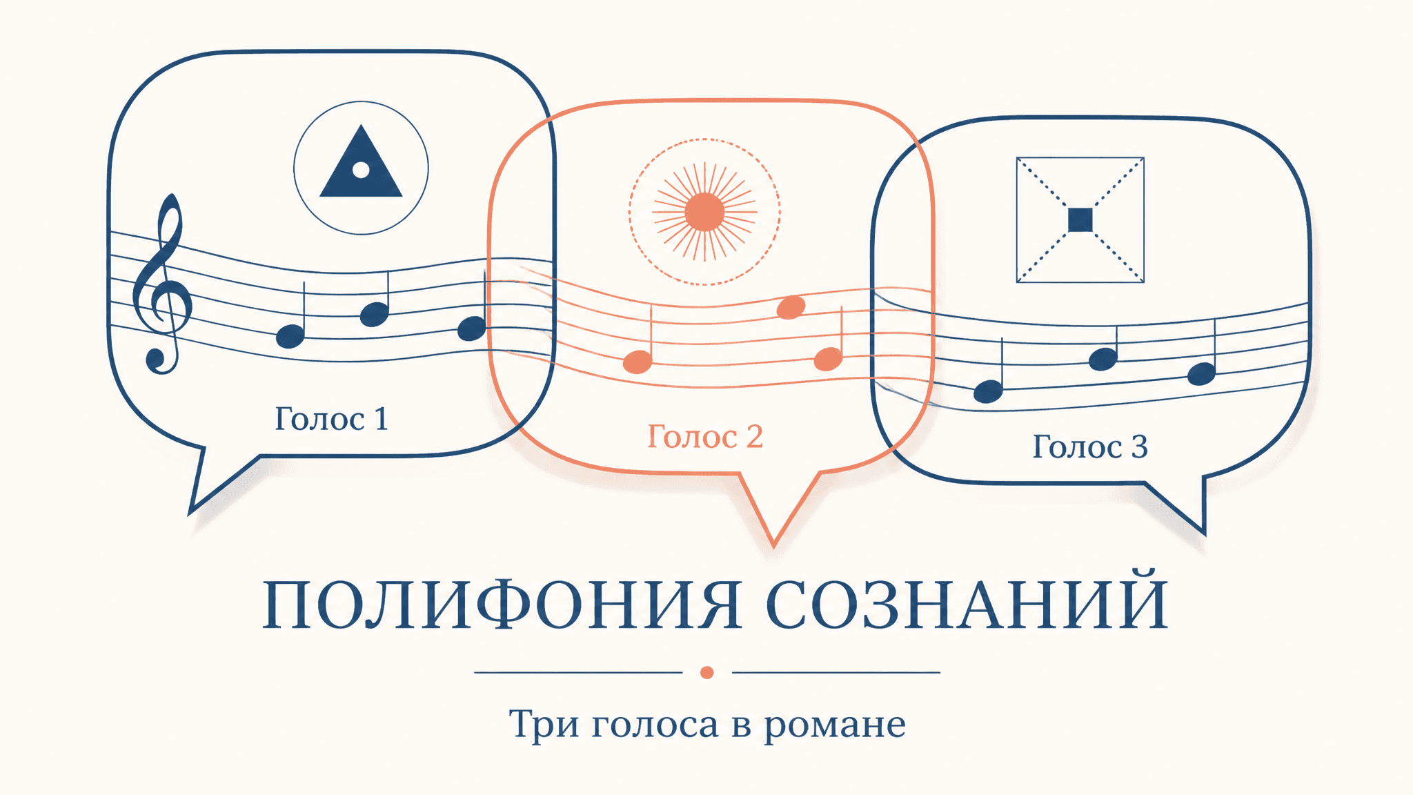Полифония Бахтина в романе: голоса, диалог, идея