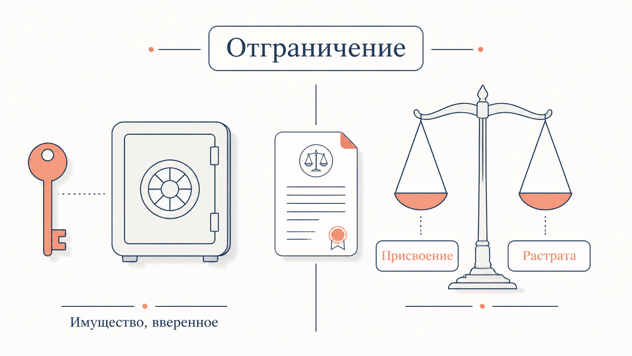 Присвоение и растрата: отграничение по ст. 160 УК