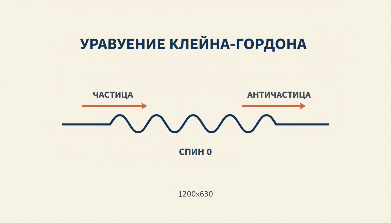 Уравнение Клейна-Гордона: релятивистский Шрёдингер