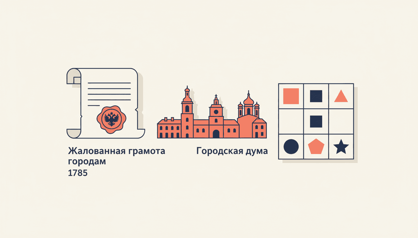 Жалованная грамота городам 1785: содержание кратко