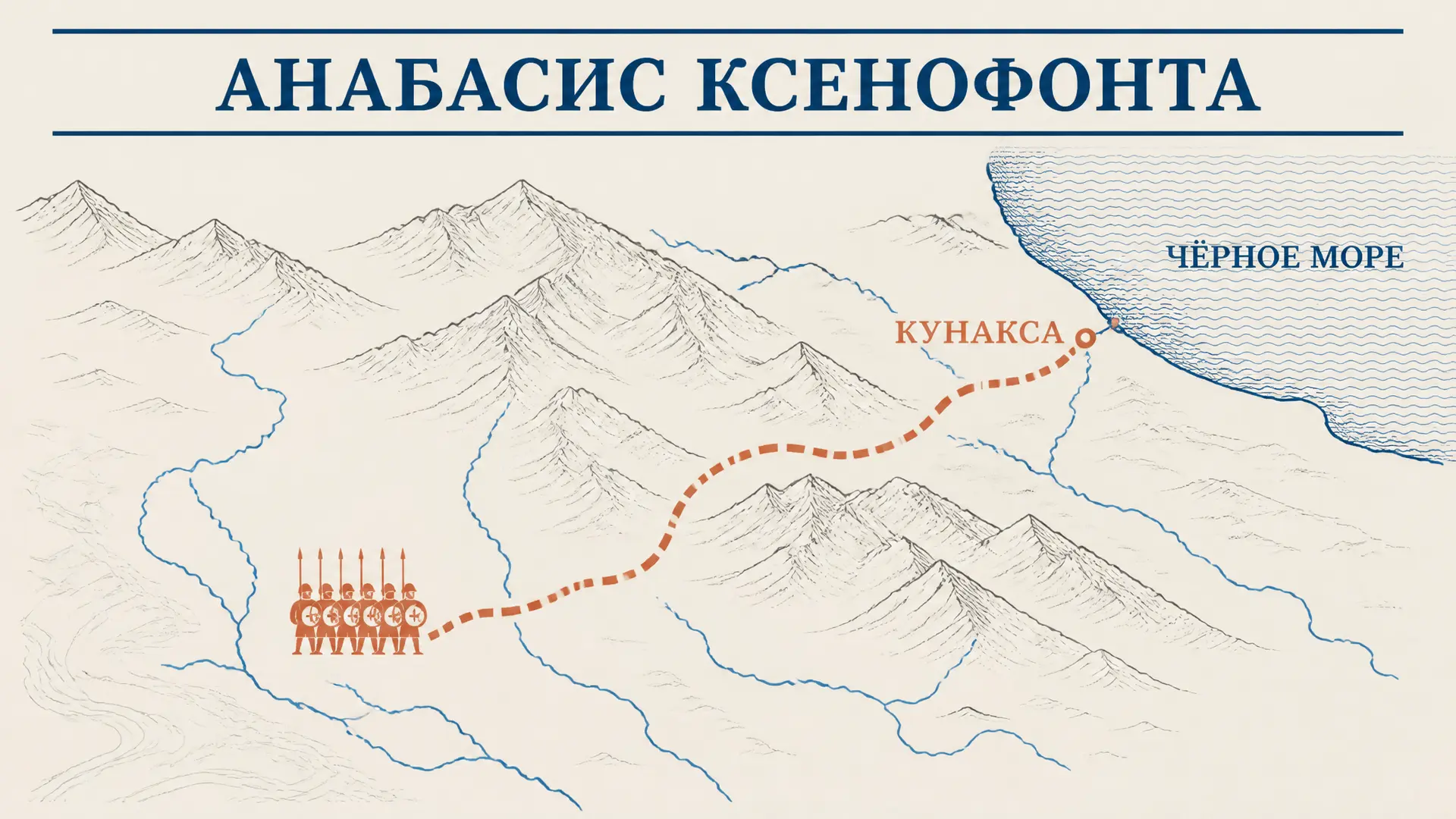 Анабасис Ксенофонта: поход десяти тысяч