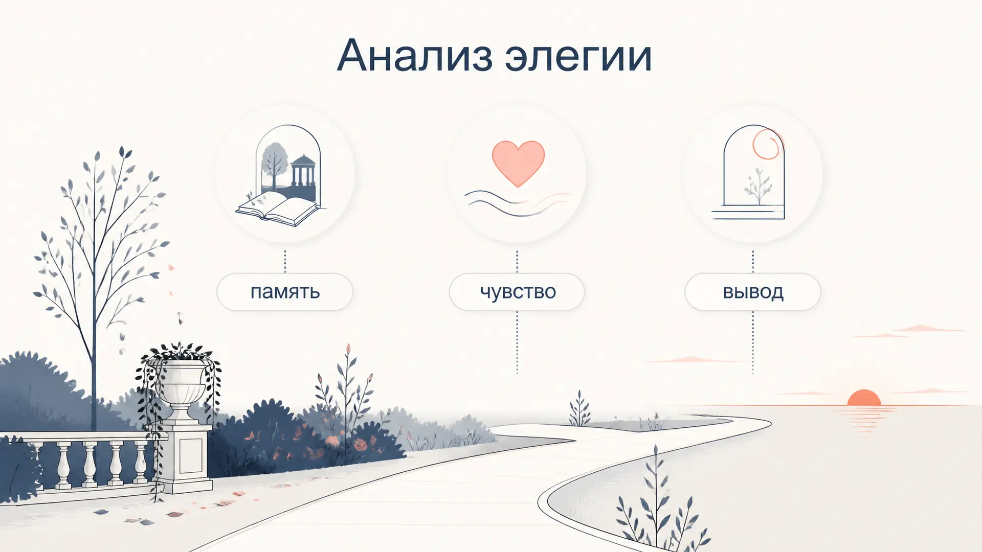 Анализ элегии: жанр, признаки и план разбора