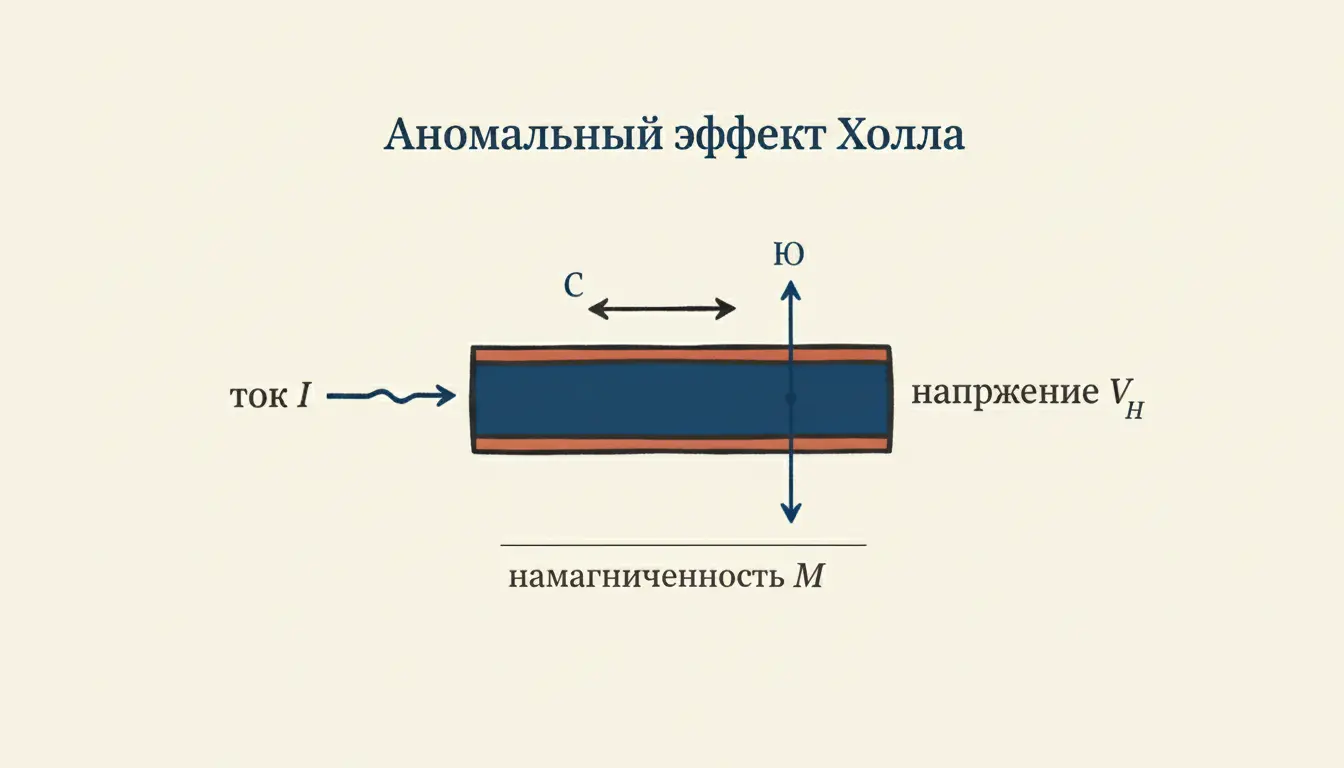 Аномальный эффект Холла: что это и как его объясняют