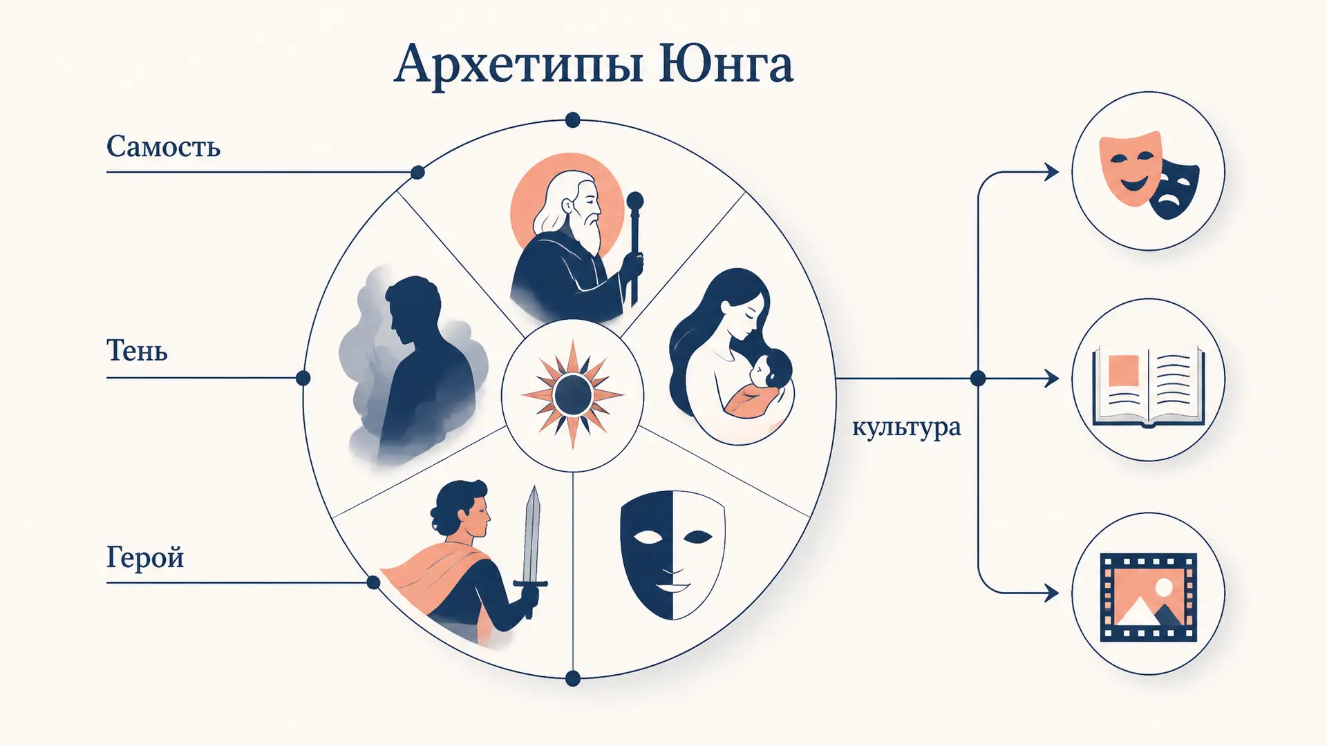 Архетипы Юнга в культуре: как образы живут в кино и книгах