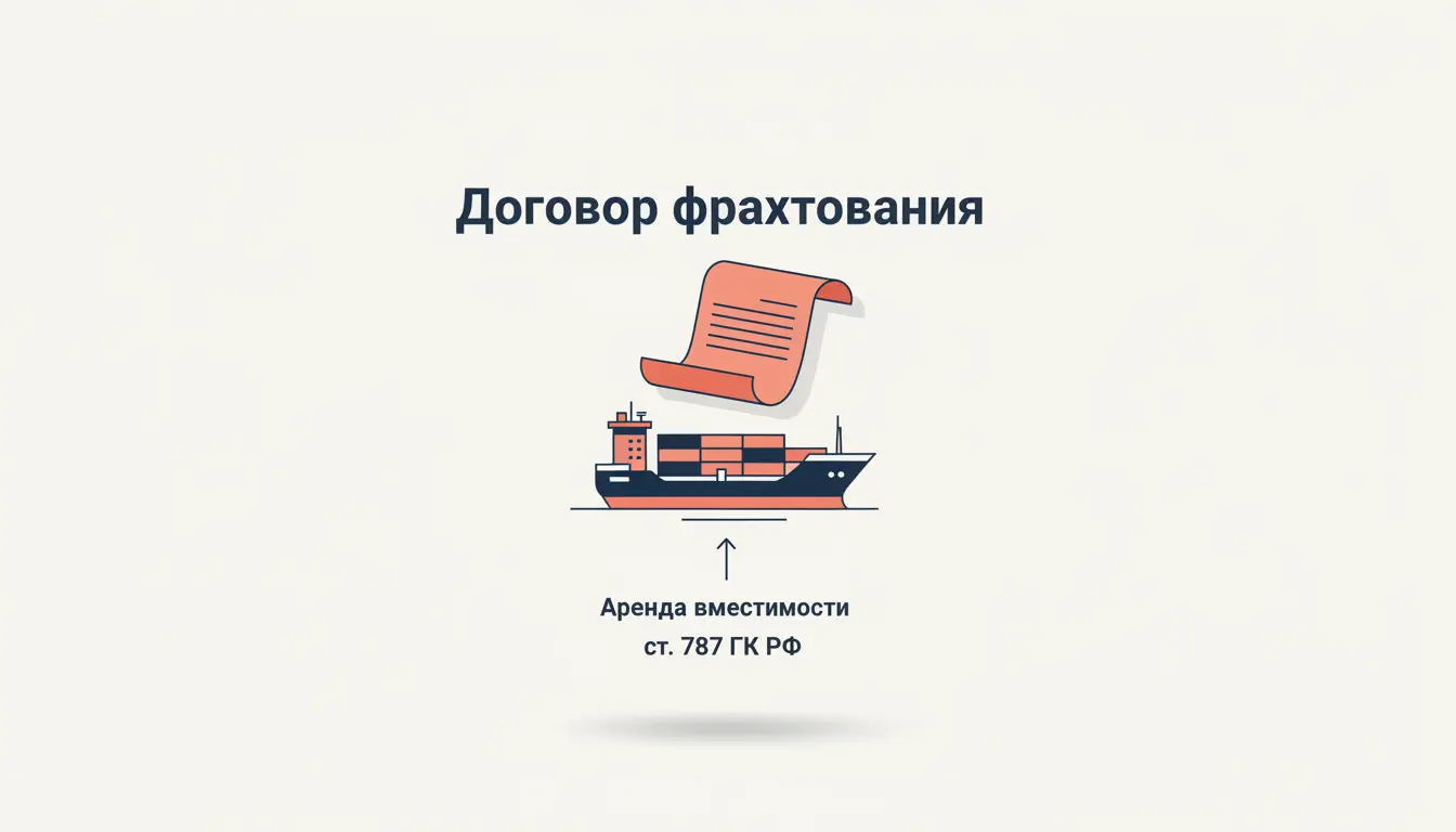 Договор фрахтования по ГК РФ: что это и виды чартера