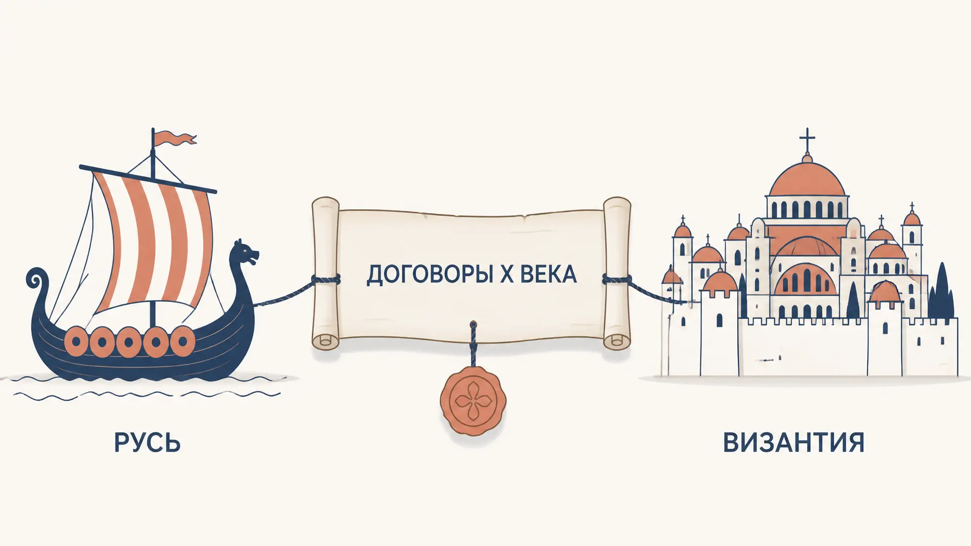 Договоры Руси с Византией: право X века