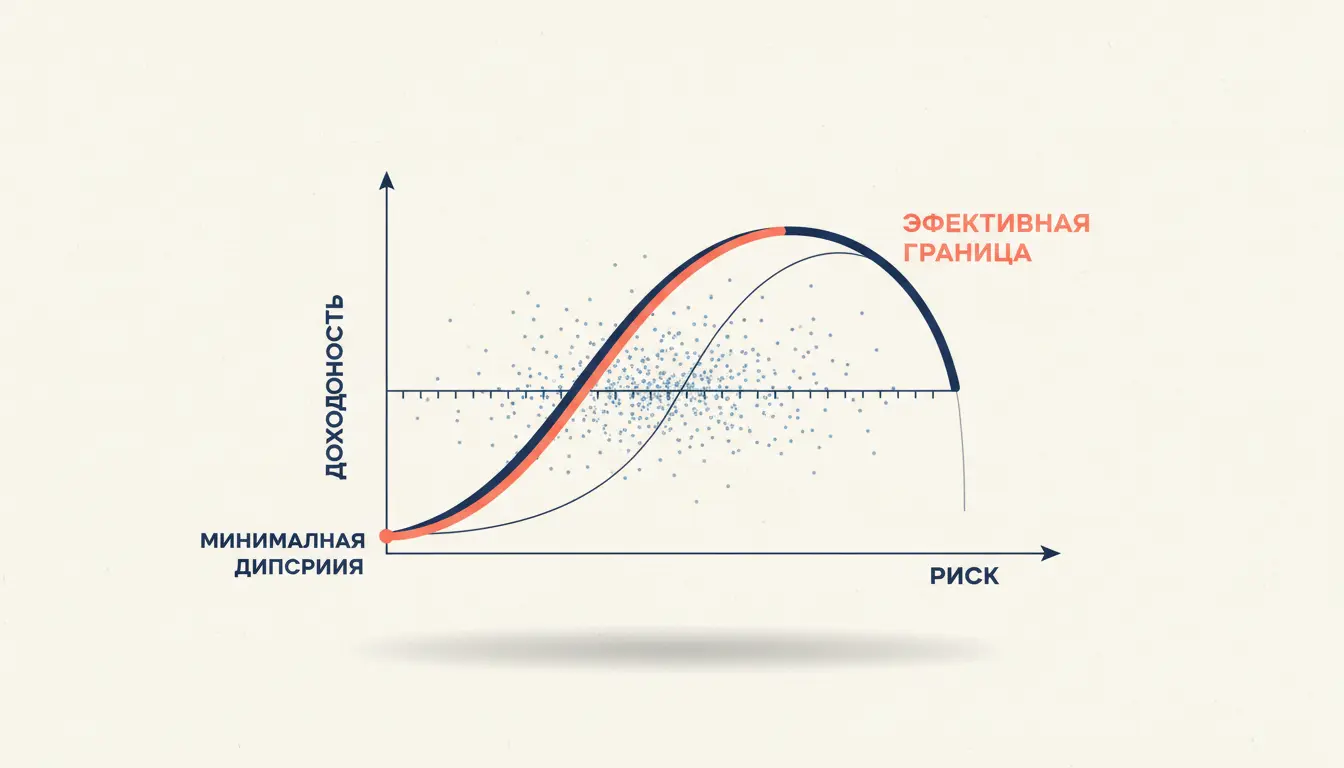 Эффективная граница портфеля Марковица: форма и смысл