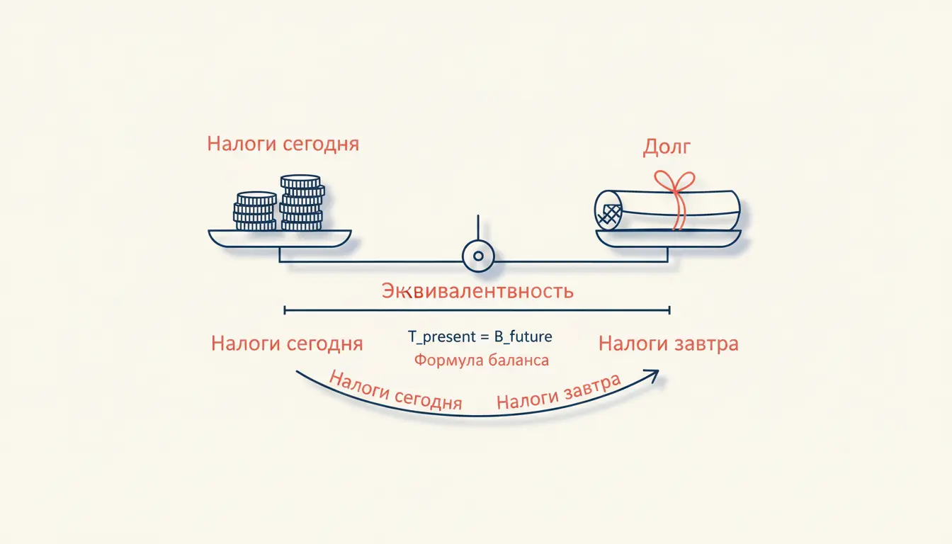 Эквивалентность Рикардо-Барро: суть теоремы и условия