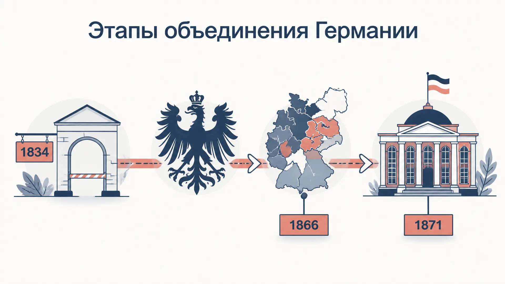 Этапы объединения Германии: от союза к империи