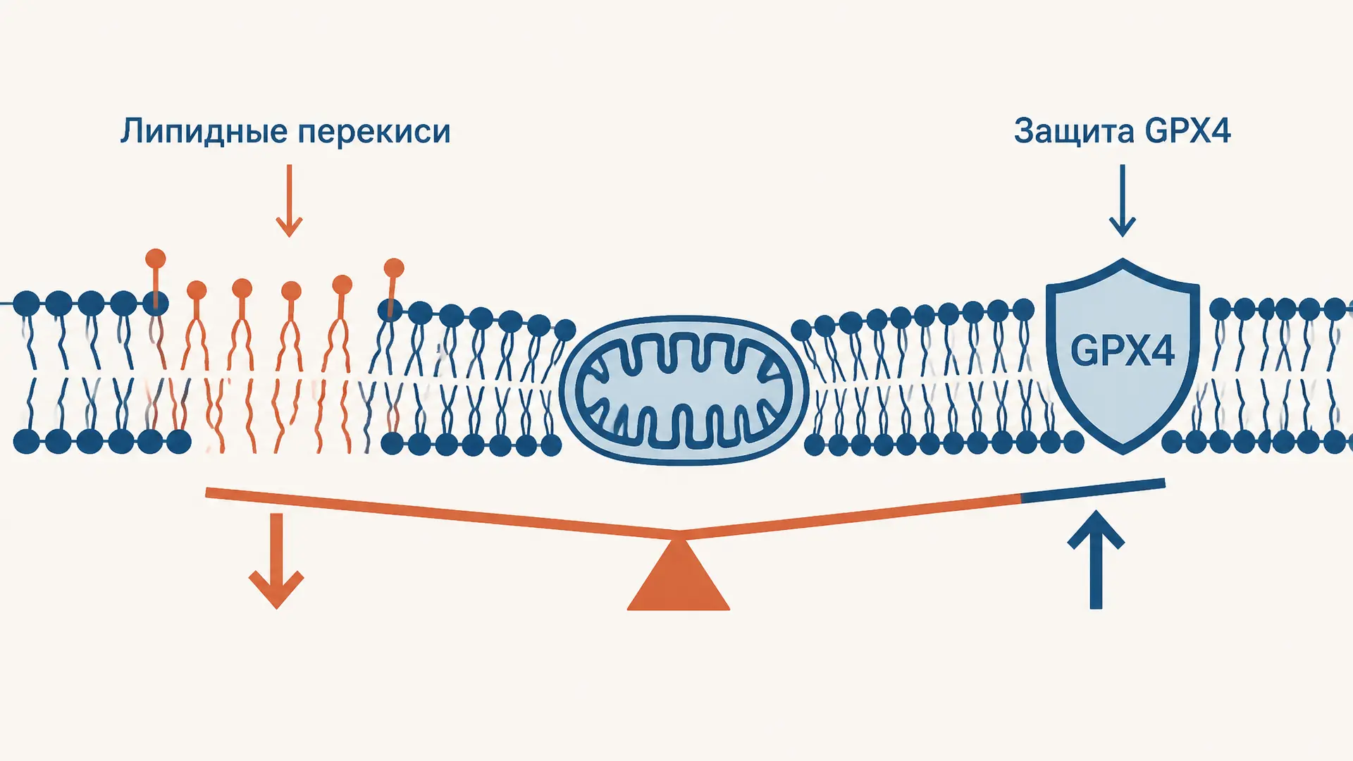Ферроптоз: железозависимая гибель клетки