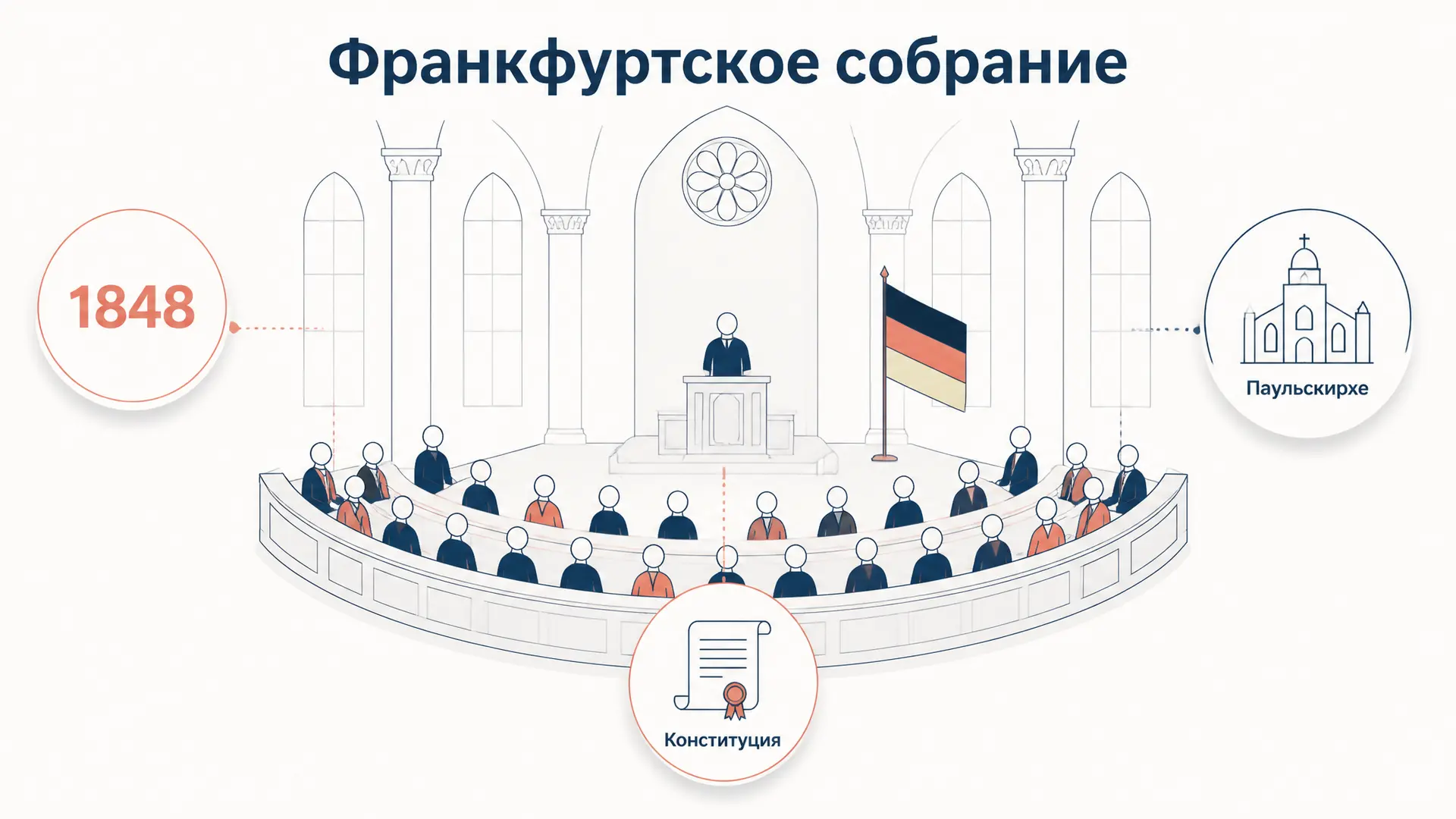 Франкфуртское национальное собрание: история