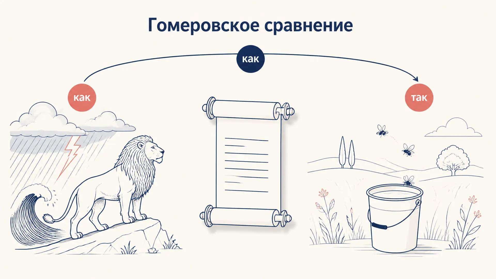 Гомеровское сравнение: как работает развёрнутый образ