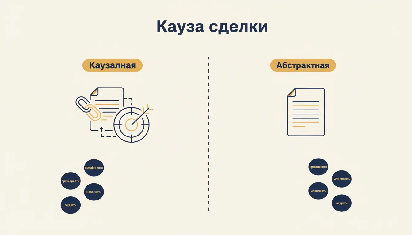 Кауза сделки: правовая цель, виды и недействительность