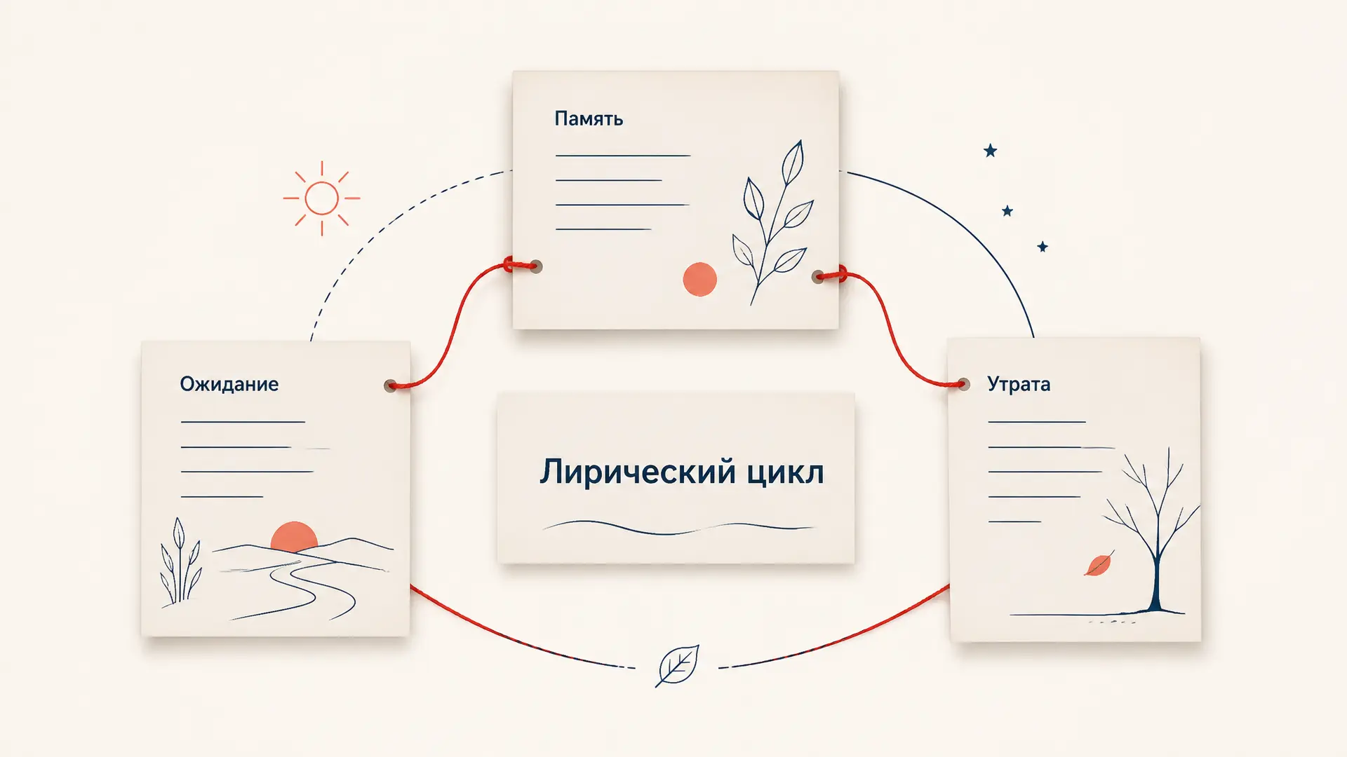 Лирический цикл: признаки, виды и анализ