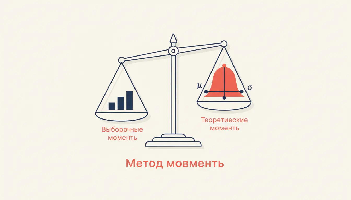 Метод моментов: оценивание параметров распределения