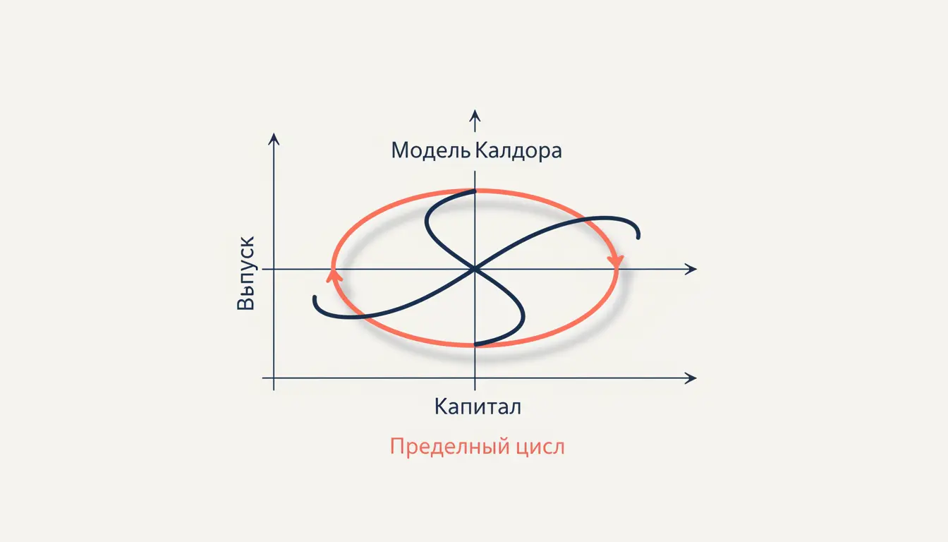 Модель Калдора циклов: нелинейная динамика выпуска