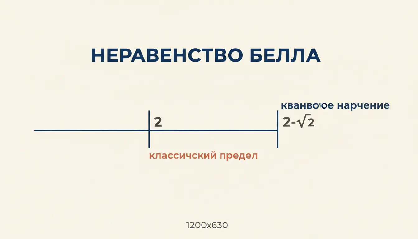 Неравенство Белла: нарушение CHSH, опыты Аспе и Hensen
