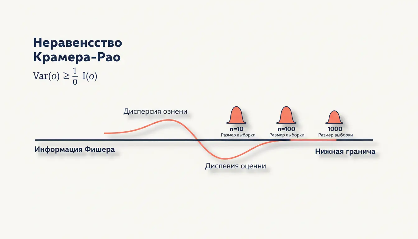 Неравенство Крамера-Рао: нижняя граница дисперсии