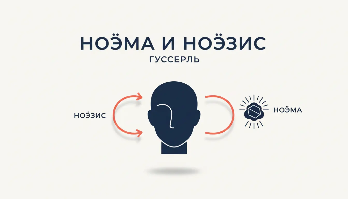 Ноэма и ноэзис у Гуссерля: два полюса акта сознания