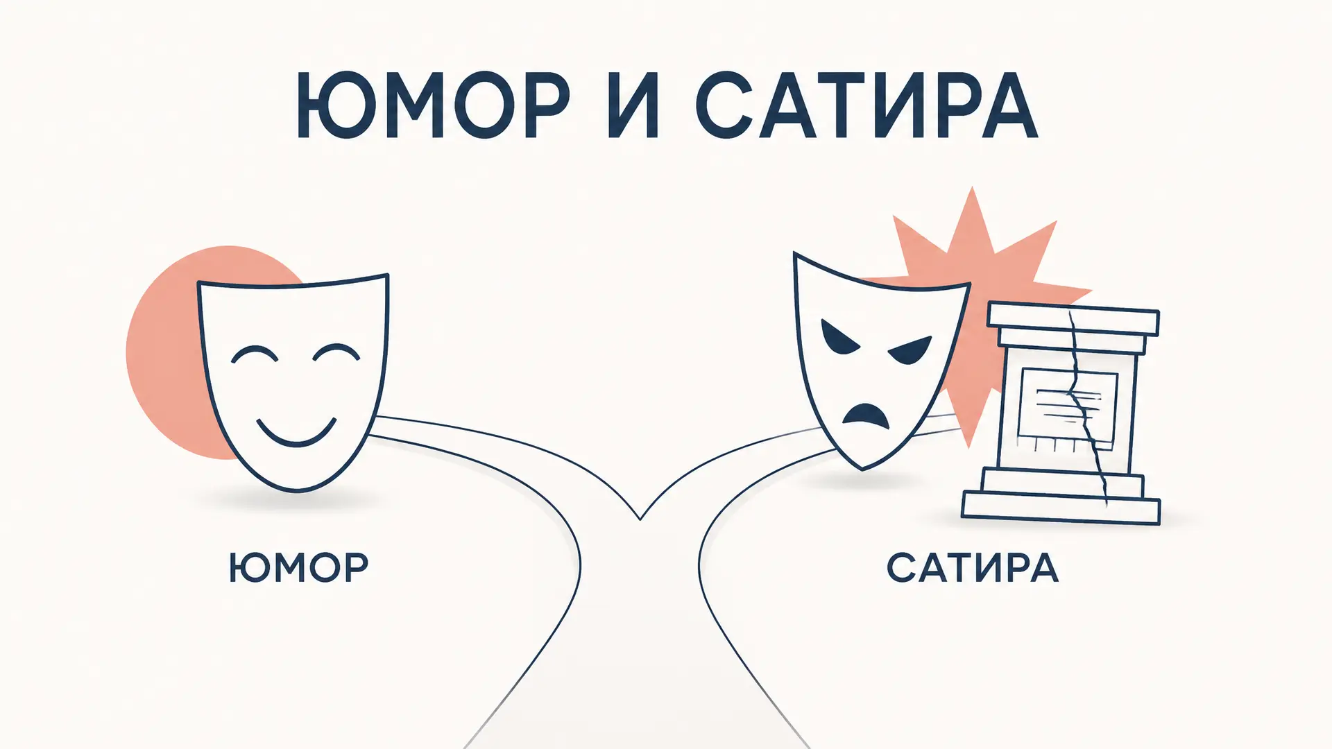 Отличие сатиры от юмора: как различать