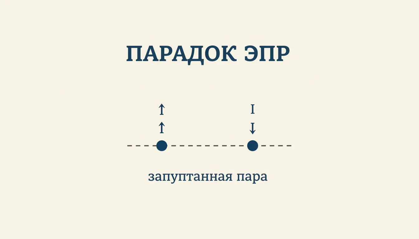 Парадокс ЭПР: запутанность, реализм и неравенства Белла