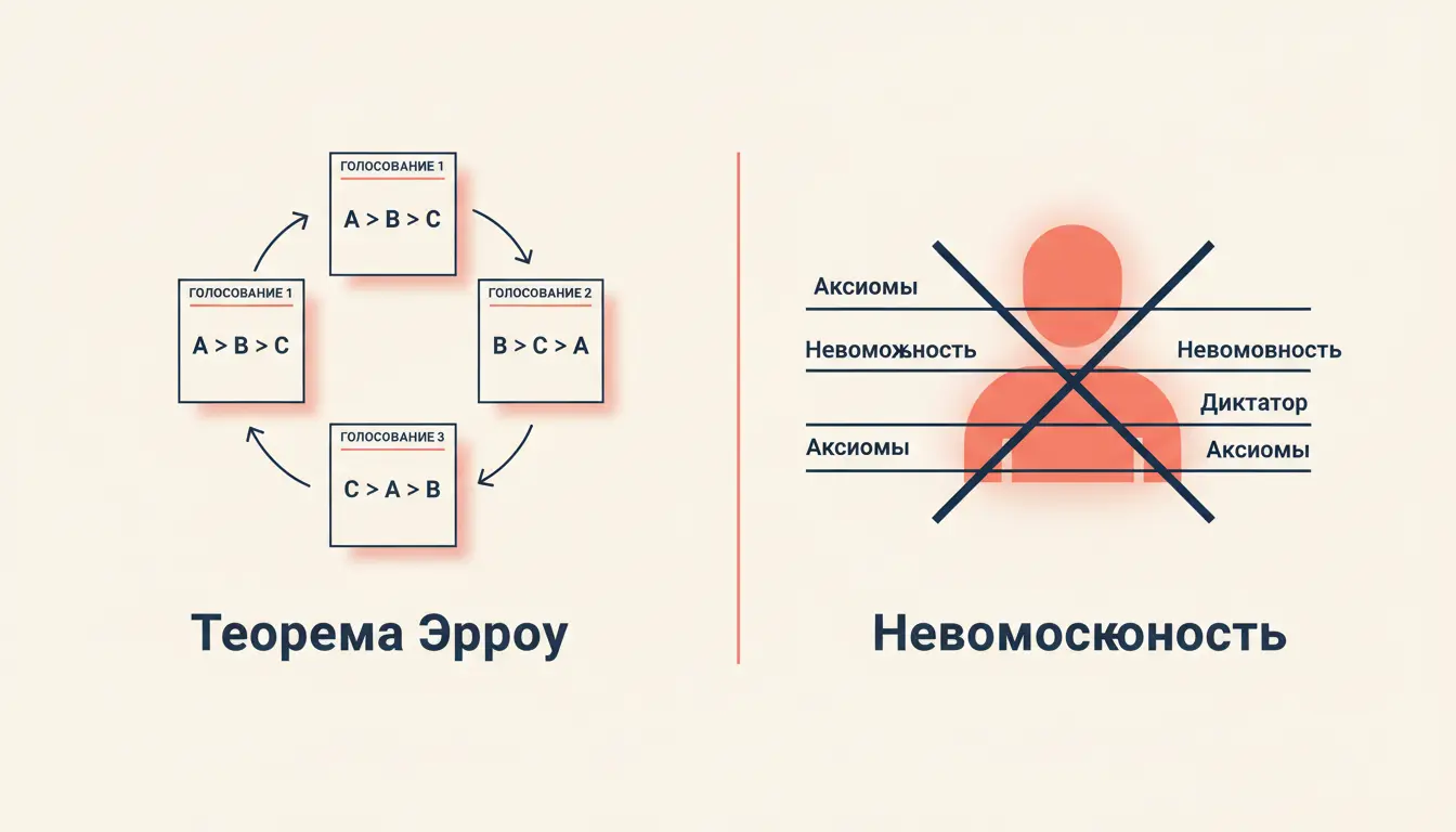 Парадокс Эрроу: теорема о невозможности выборов