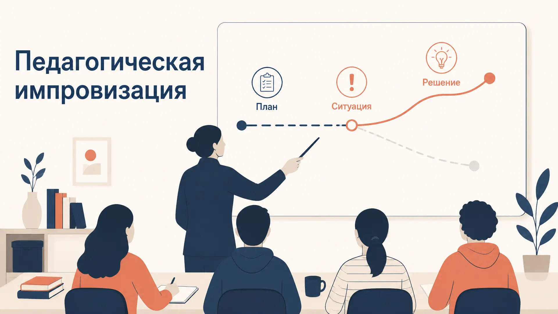 Педагогическая импровизация: этапы и приёмы