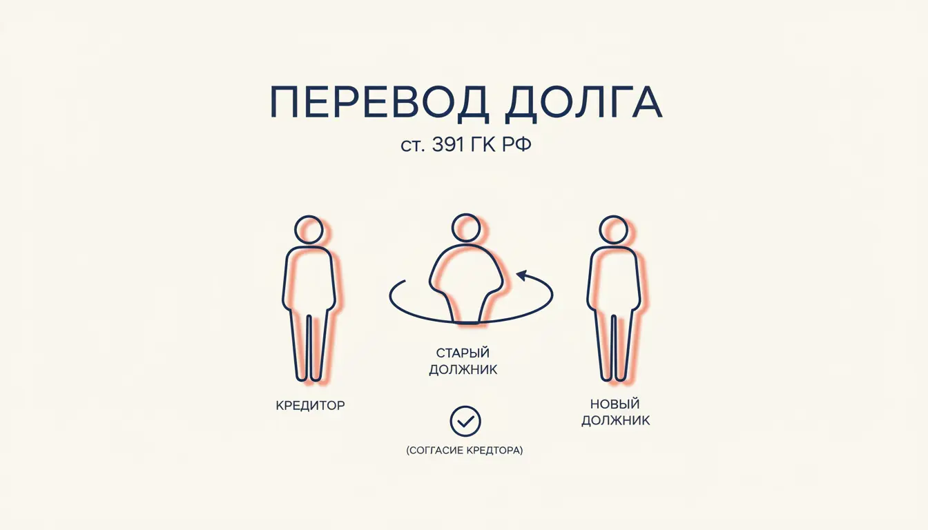 Перевод долга с согласия кредитора