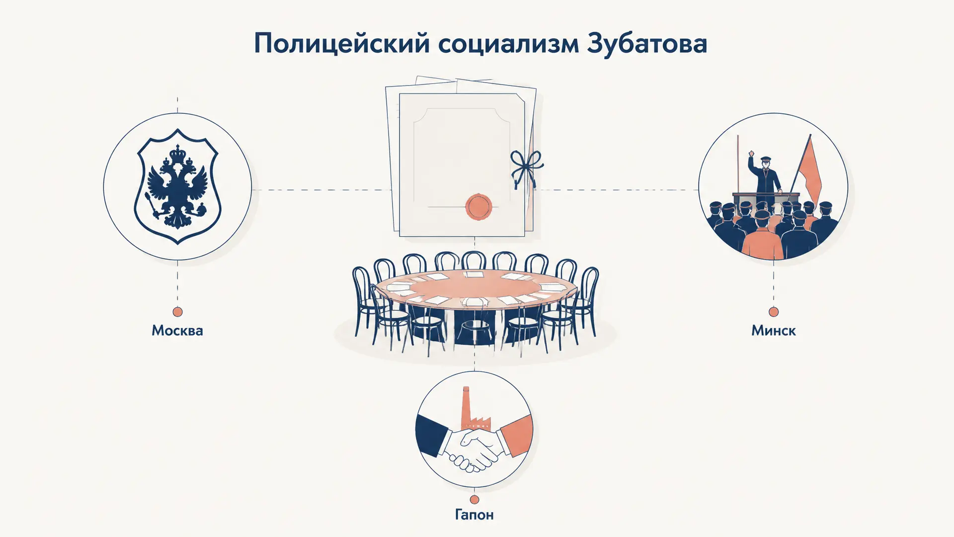 Полицейский социализм Зубатова: суть и крах